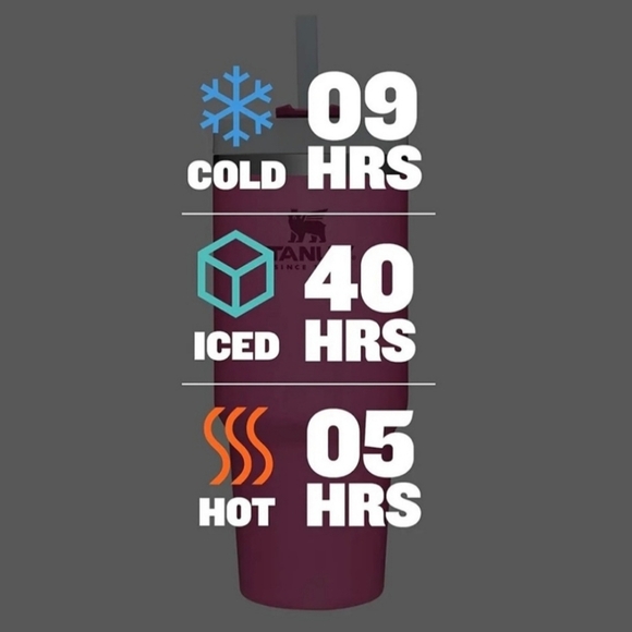 Stanley Adventure The Quencher Travel Azalea Pink Tumbler 30oz NEW - Picture 8 of 8